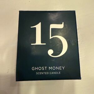 STUDIO STOCKHOME 15 "GHOST MONEY" ALL NATURAL SCENTED CANDLE MADE USA SANDALWOOD